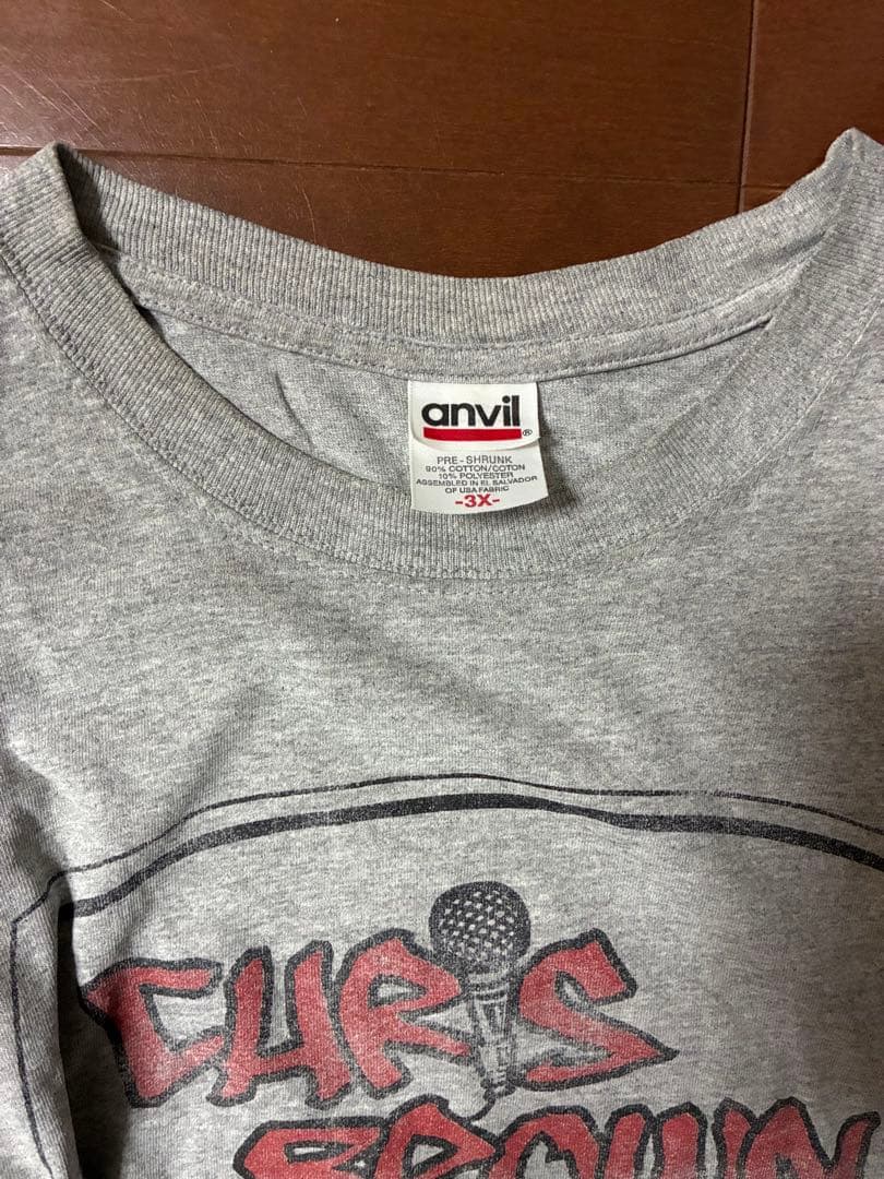 00s初期クリスブラウン バンドTシャツ3XLラップtビンテージ90s R&B