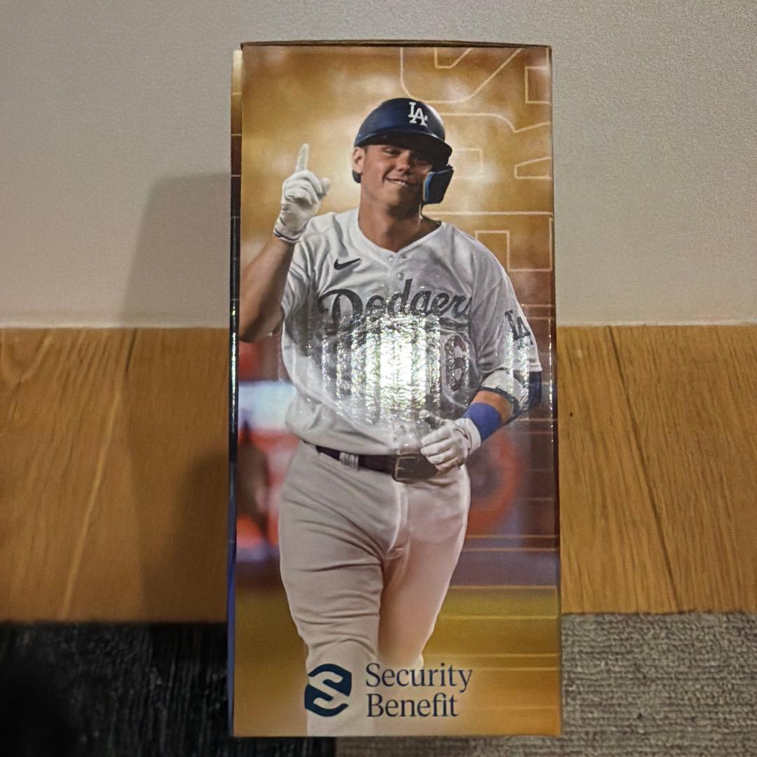 ドジャース ウィル・スミス ボビングヘッド　ボブルヘッド　球場配布　非売品