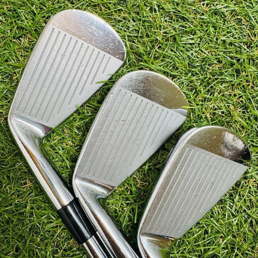 【良品】ミズノ MP-69 マッスルバック メンズアイアンセット 7本 S