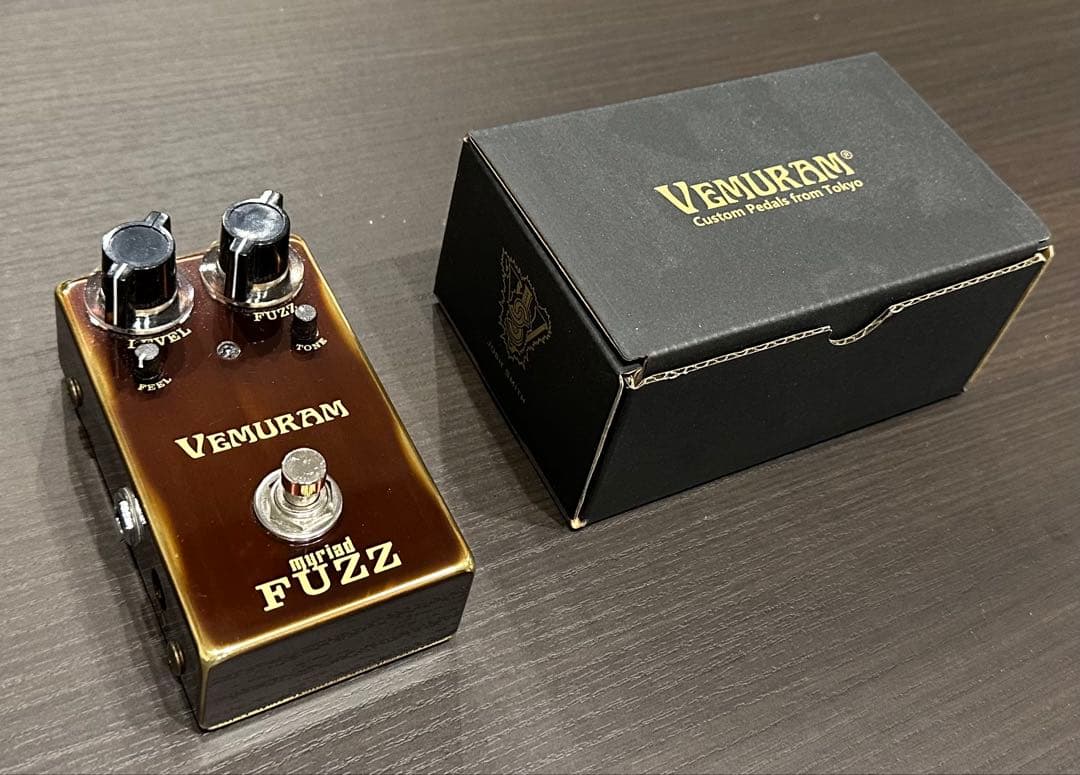 VEMURAM myriad FUZZ レシート付き