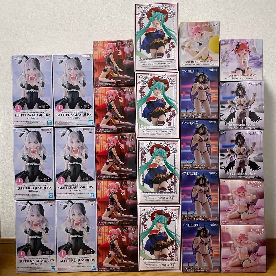 美少女プライズフィギュアまとめ売り　25点セット