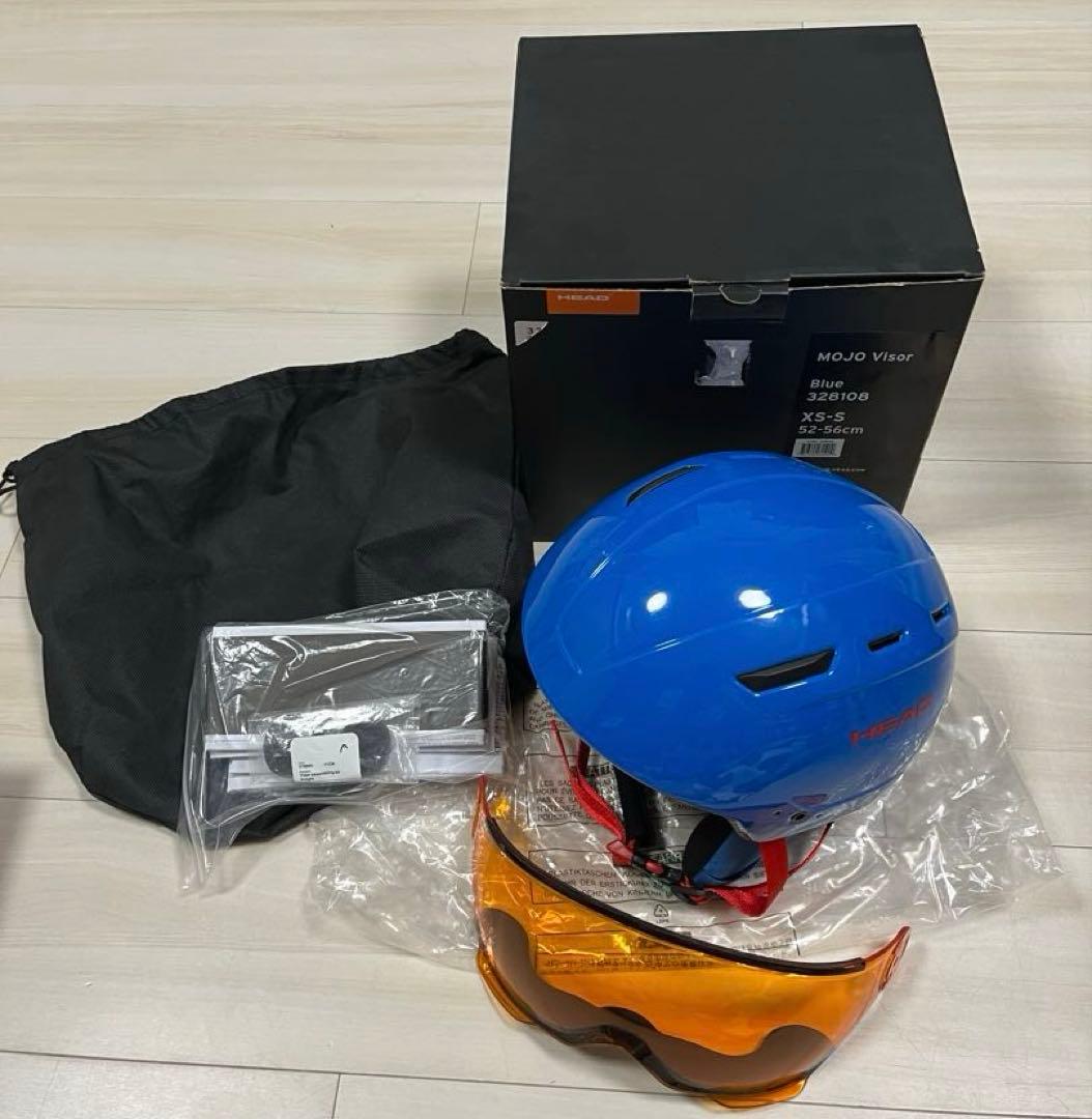 MOJO Visor ヘルメット 青 XS/S