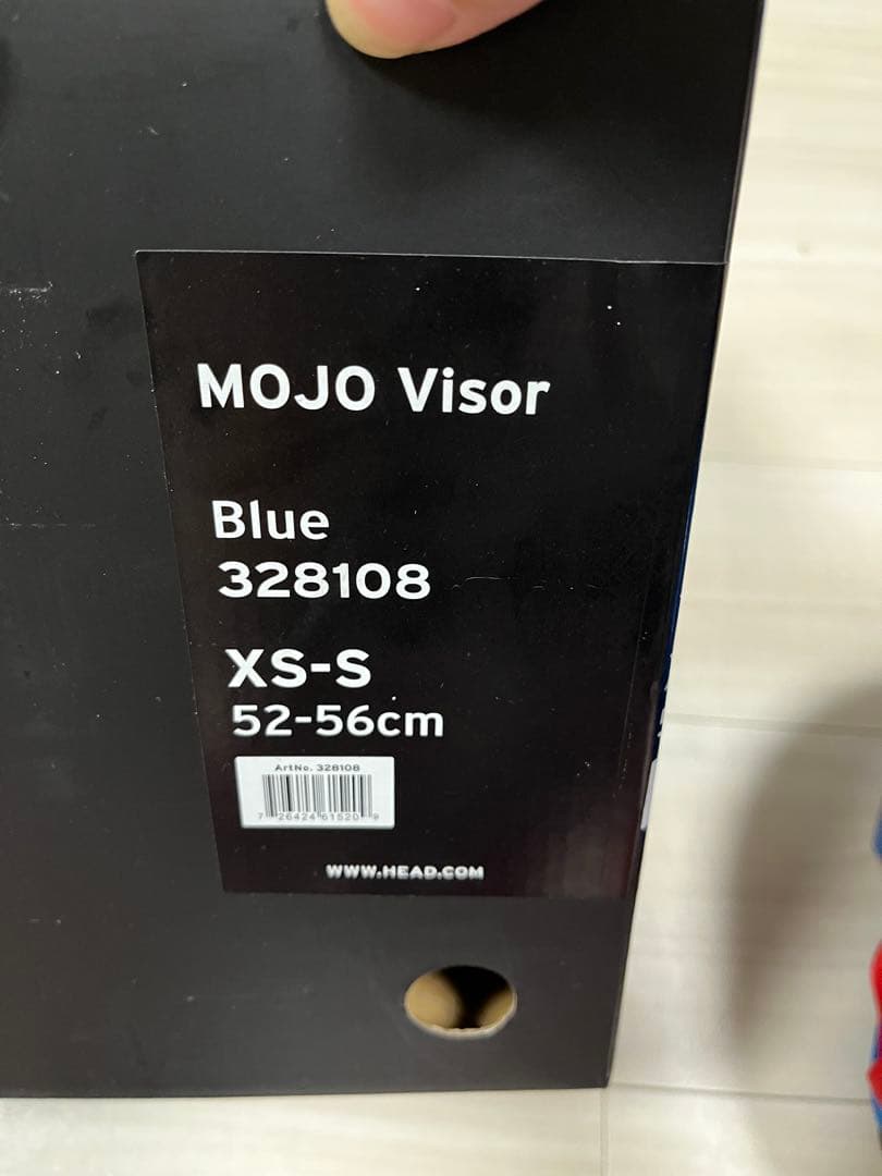 MOJO Visor ヘルメット 青 XS/S