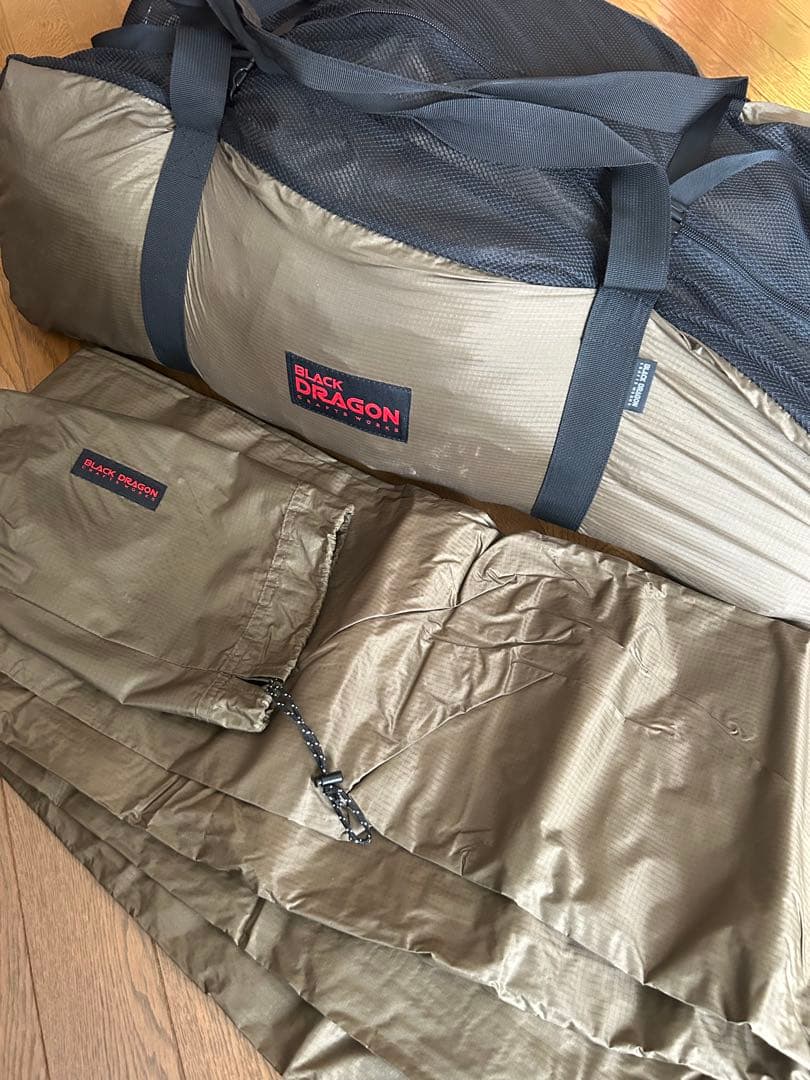 black doragon ark tent タンカラー