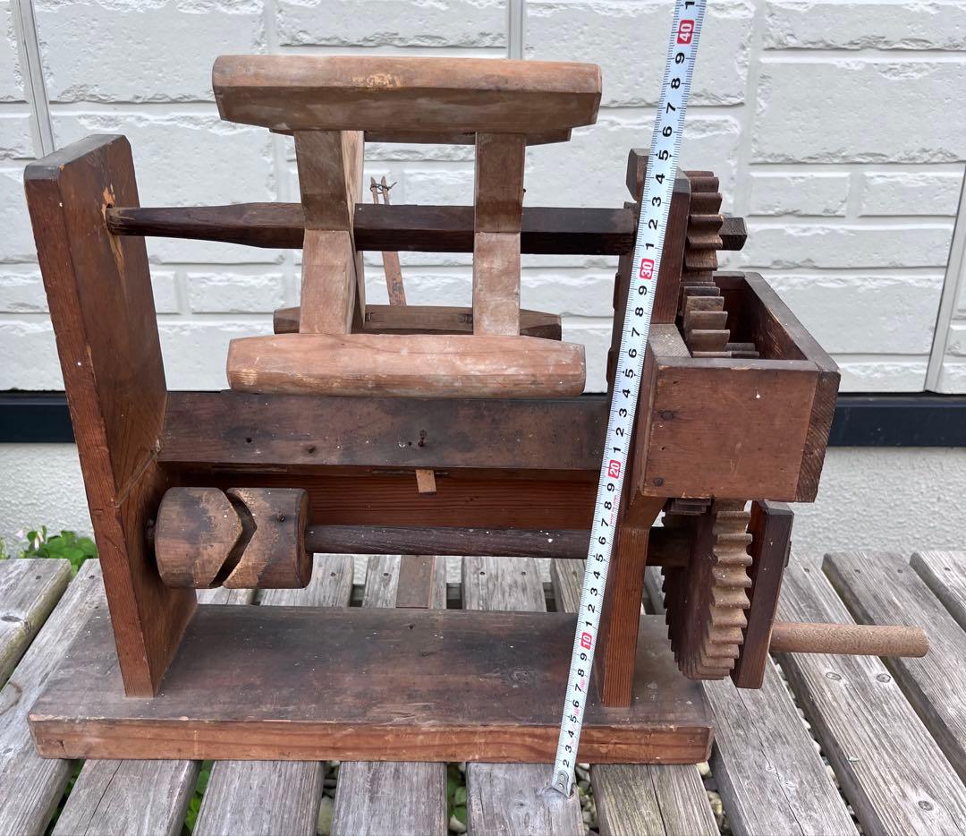 [引き取り限定] 古道具　骨董　糸巻き機