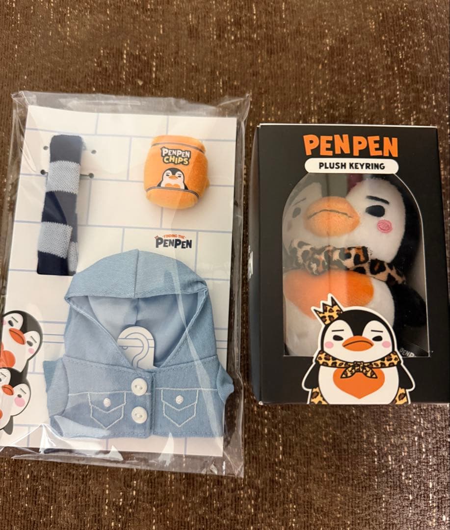 ペンペン プラッシュキーリング お洋服セット