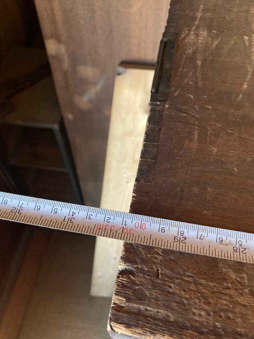 【昭和大正レトロ】アンティーク木製箪笥タンス