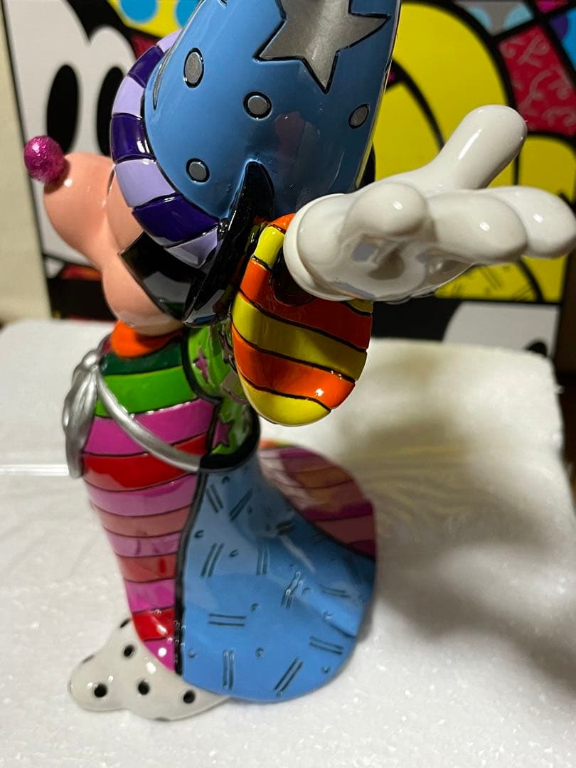 Disney Britto ミッキーフィギュア ファンタジア<箱付き>