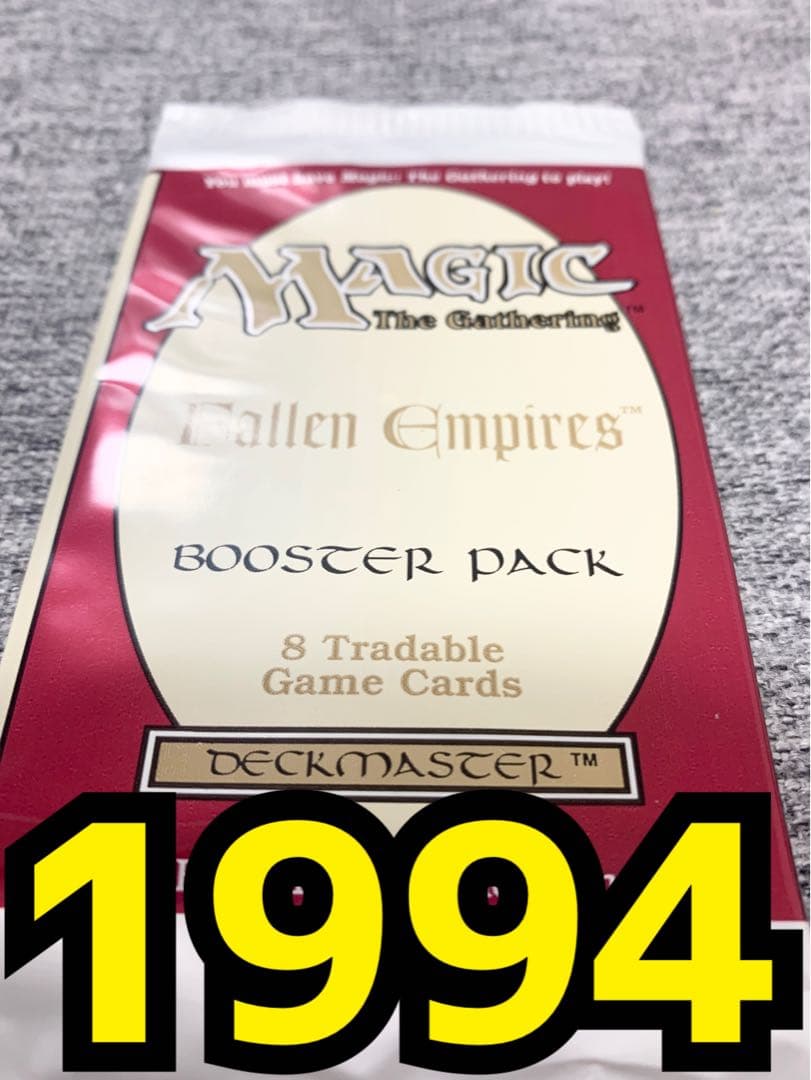 フォールンエンパイアFallenEmpiresマジックザギャザリングMTG未開封