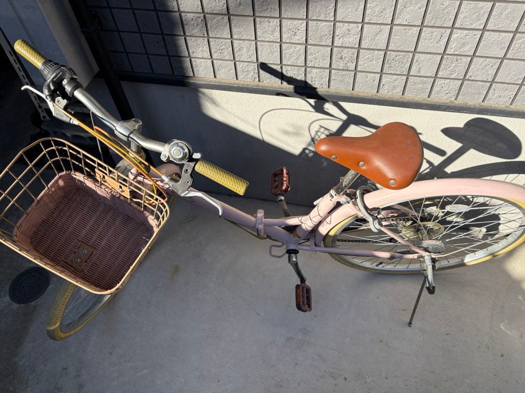 GRAPHIS 自転車 26インチ ライトピンク