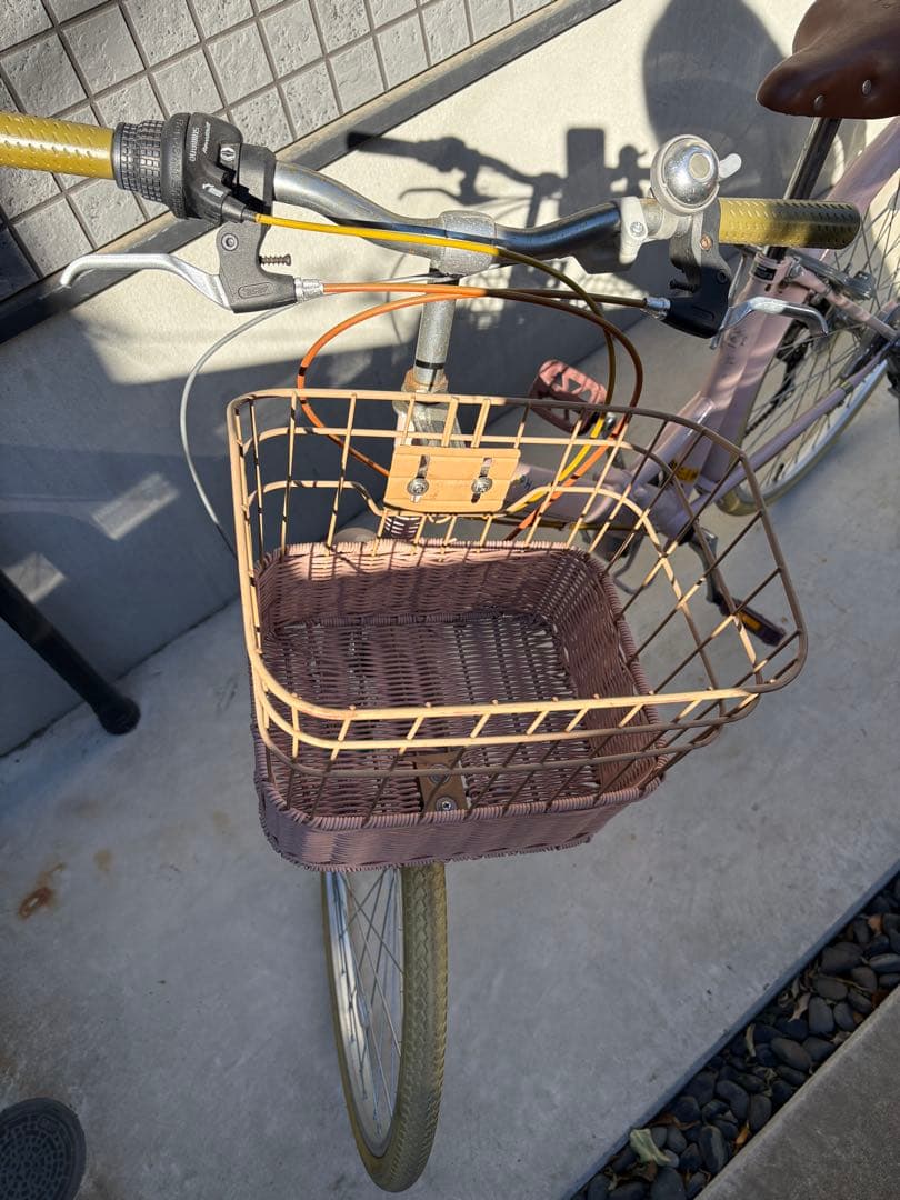 GRAPHIS 自転車 26インチ ライトピンク