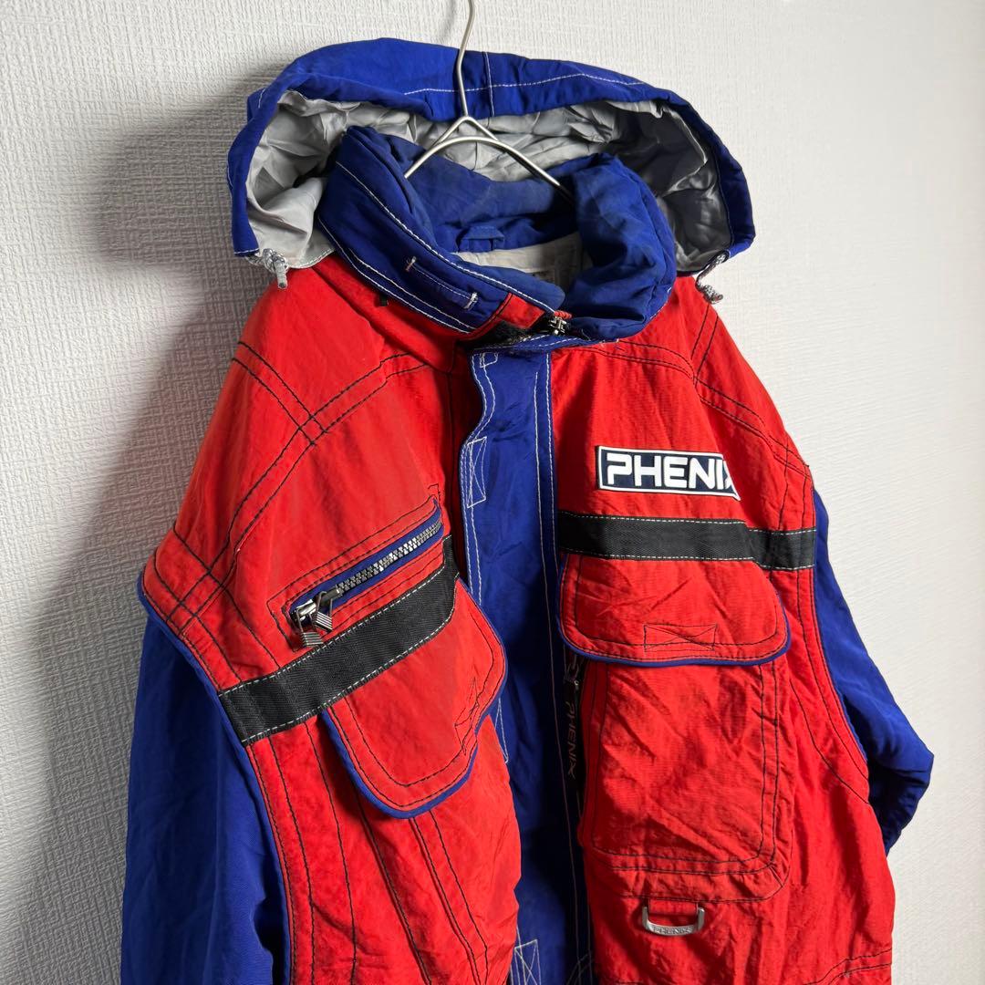 スキー 549 PHENIX SPORTS Ski Jacket Red/Blue XL
