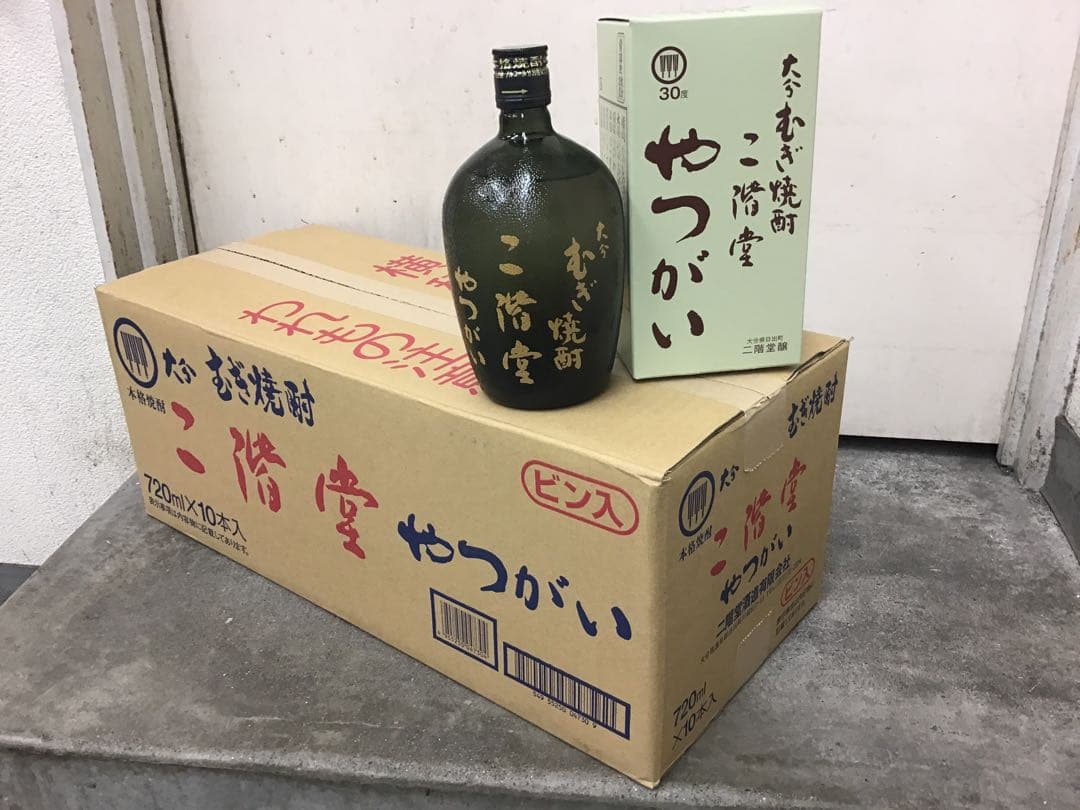 【吉四六 姉妹品】二階堂 やつがい　ビン入　720MＬ　1ケース（10本入）