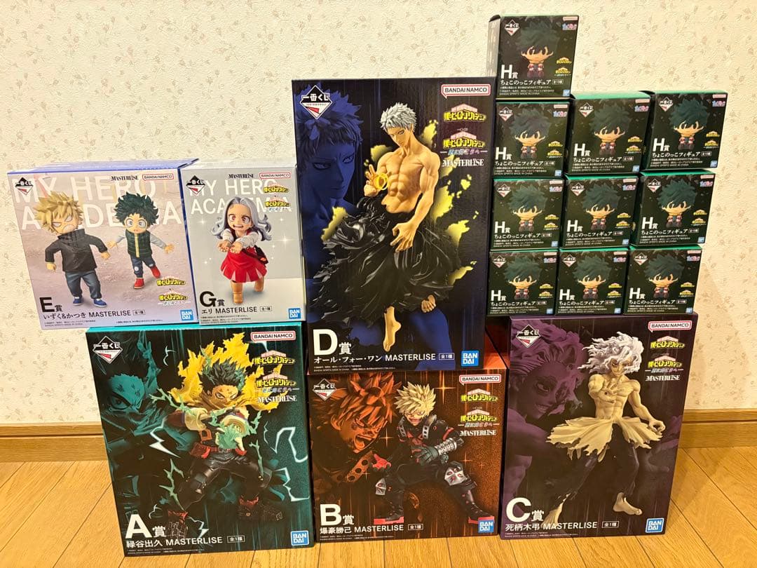 僕のヒーローアカデミア　一番くじ　フィギュア　新品未開封　ヒロアカ　一番くじ