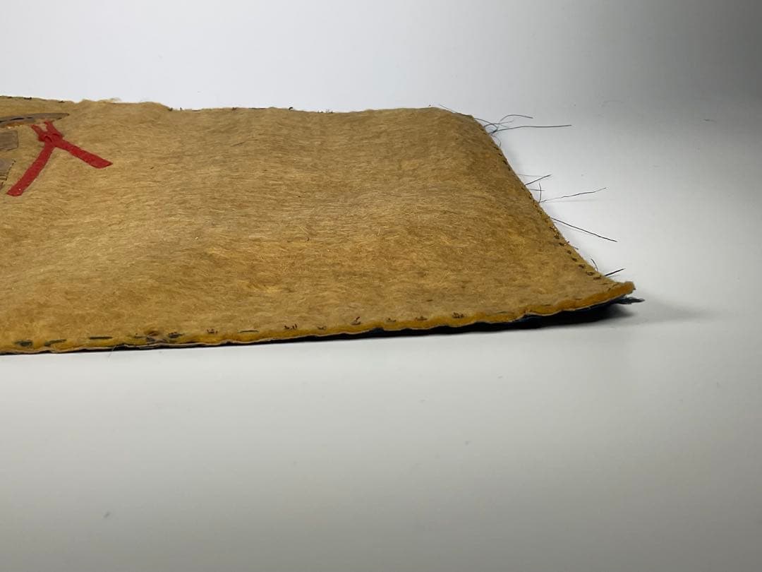 前掛け　金彩　采配図　武具　甲冑　鎧兜　江戸時代