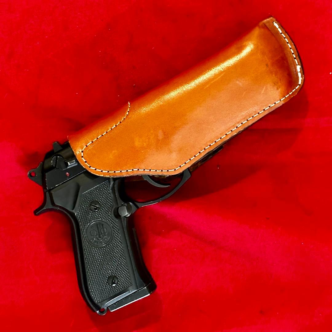 期間限定価格　革製 フロントブレイク ホルスター クロスドロー対応