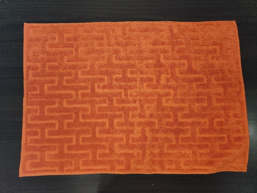 HERMES タオル ステアーズ オレンジ