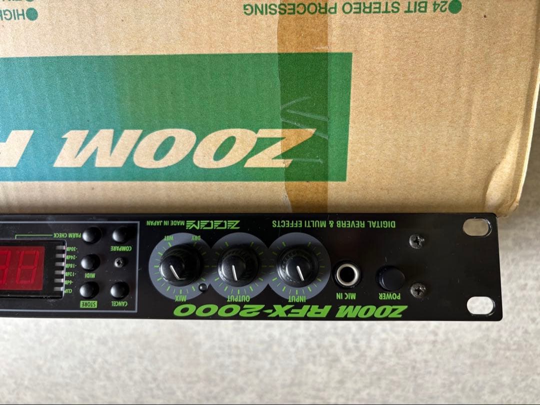ZOOM RFX-2000 デジタルリバーブ & マルチエフェクター