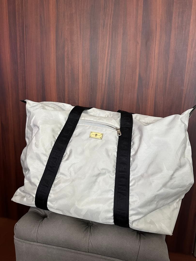 ホワイトカモ 大容量トートバッグ