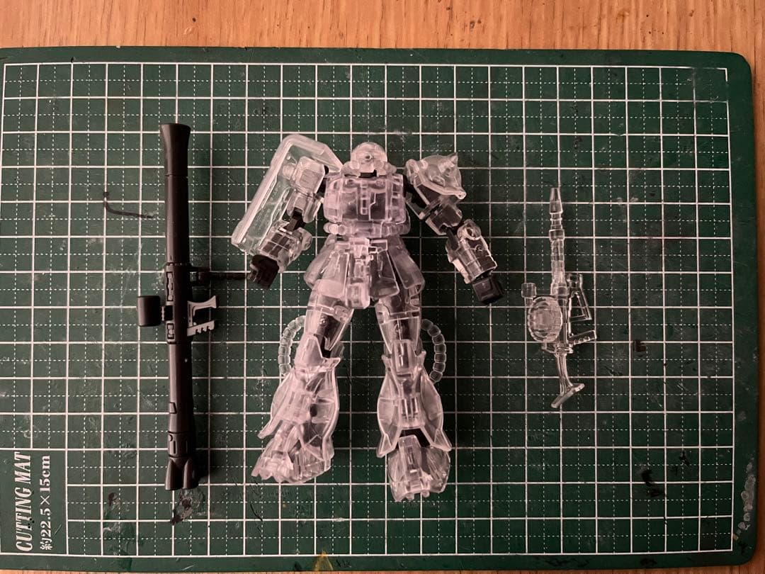 シャア専用ザク　マイコン制御　電飾