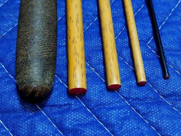 シマノ　朱紋峰　飛造り　18尺