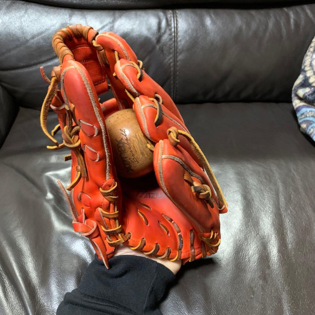 ミズノプロ　硬式オーダー　内野手用グローブ