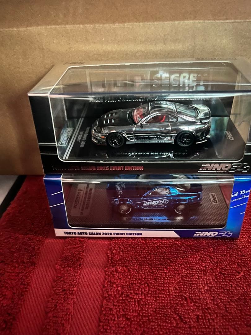 オートサロン2026 inno64 2台セット　トップシークレット　minigt