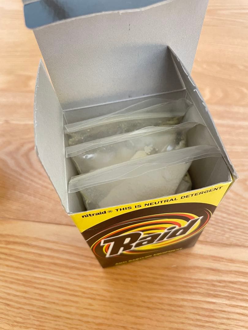 新品未使用NITRAID洗剤2箱セット