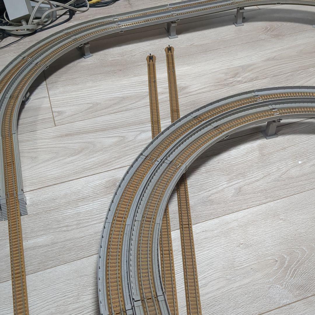 複線立体交差、高架駅レールセット