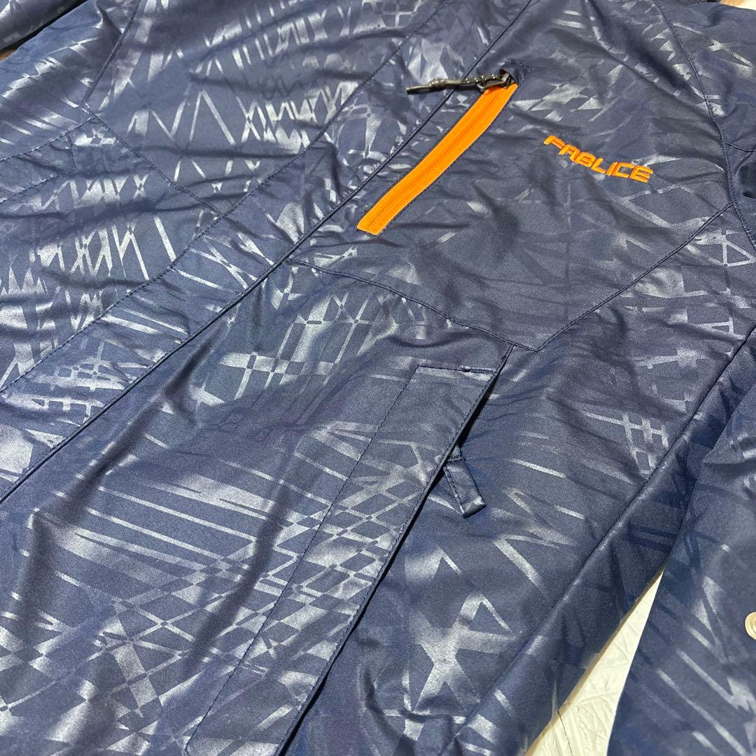 FABLICE ネイビー スキー　スノーウェア Sサイズ 上下セット　即日