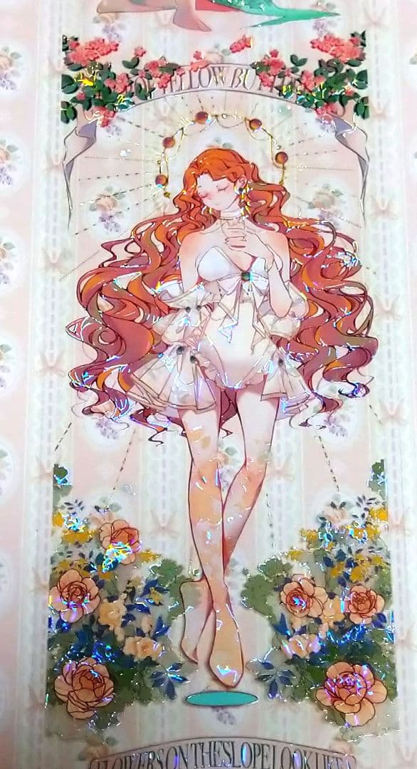 J963＃圣女祈愿(贝壳光)三毛喵切り売り海外人物マステ女の子