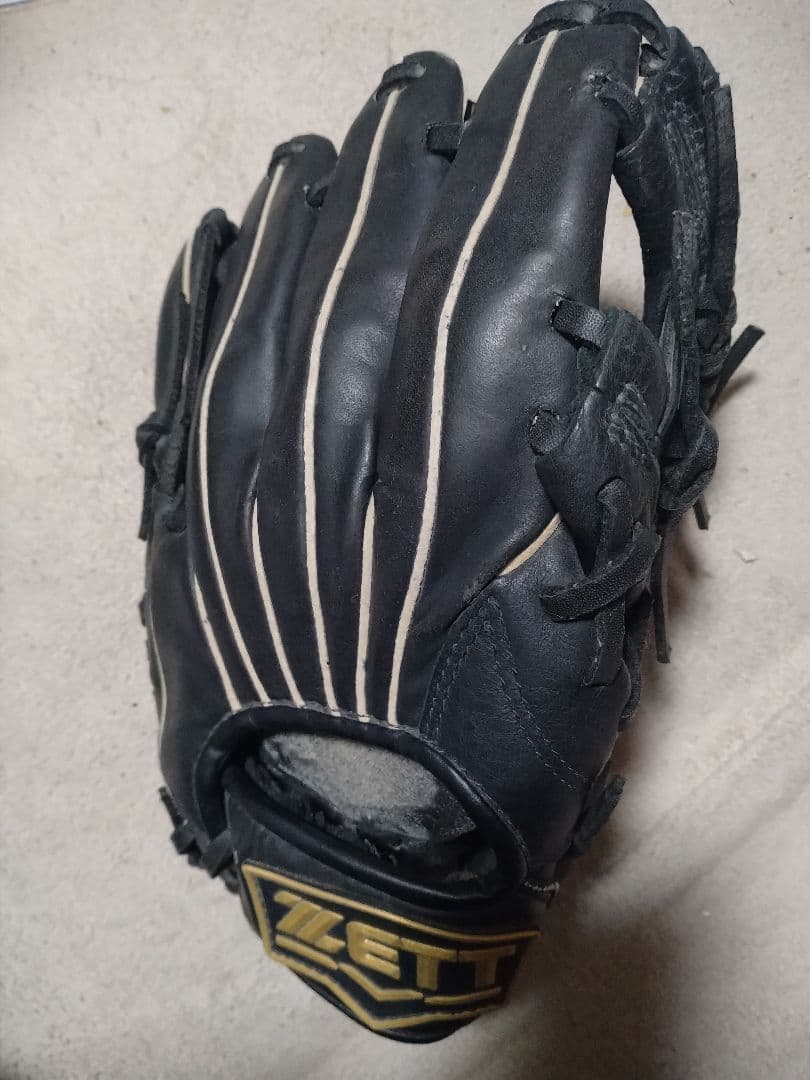 ZETT 硬式野球グローブ 黒