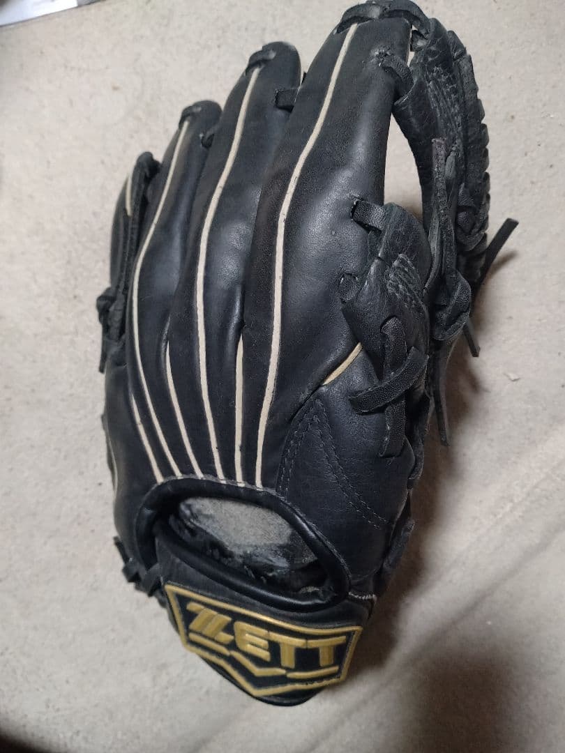 ZETT 硬式野球グローブ 黒