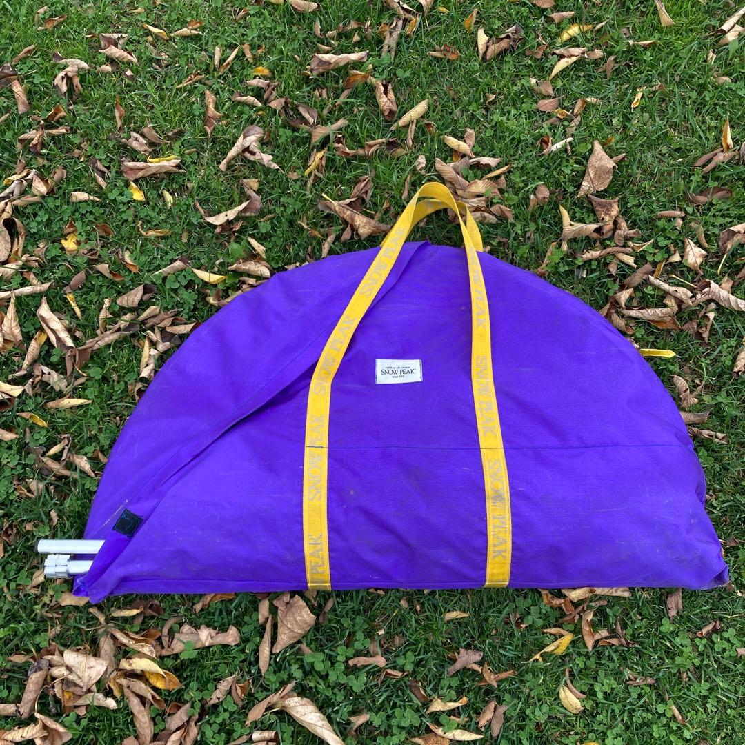 ■廃盤レア■  peak スノーピーク ウッド 二つ折 ラウンドテーブル