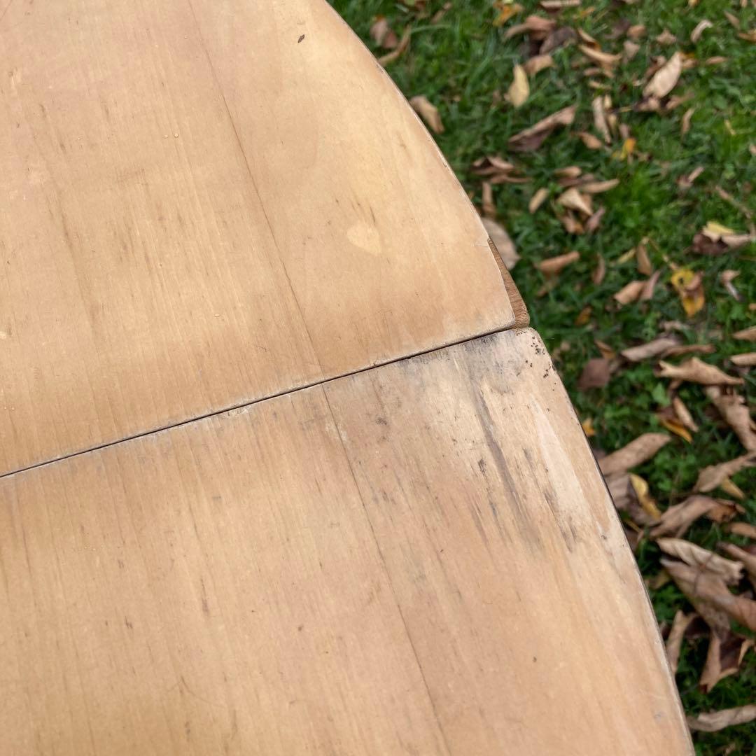 ■廃盤レア■  peak スノーピーク ウッド 二つ折 ラウンドテーブル