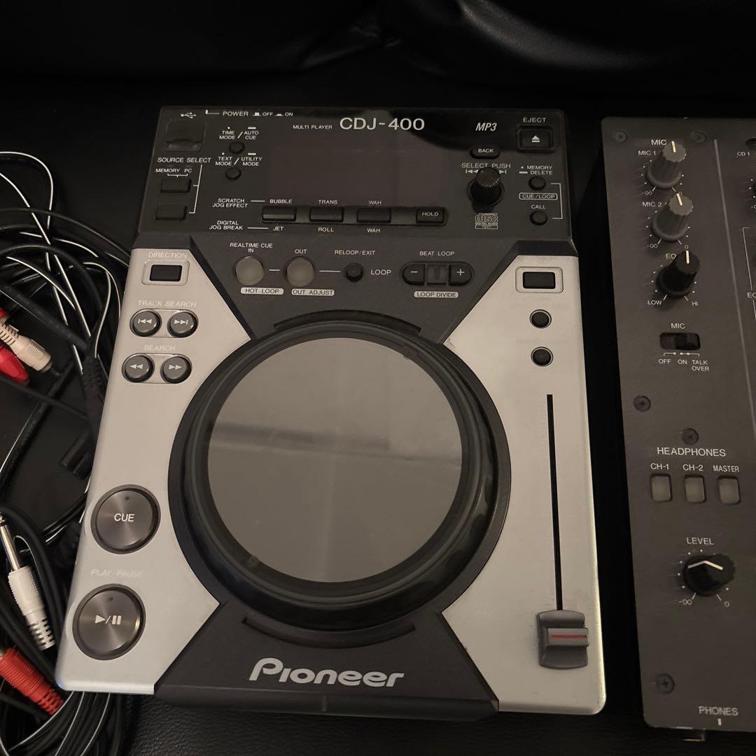 Pioneer パイオニア CDJ-400 & DJM-400 セット