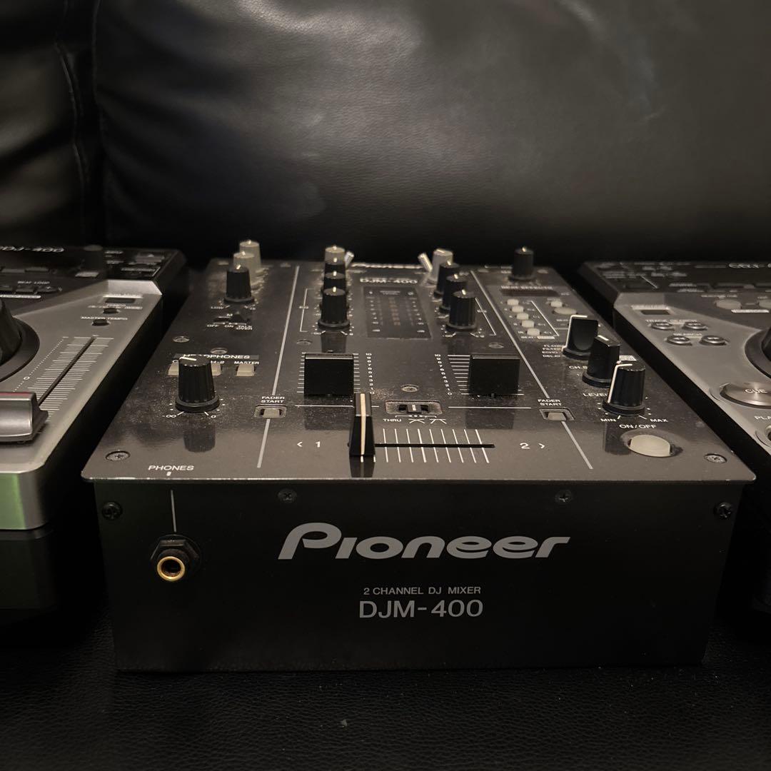 Pioneer パイオニア CDJ-400 & DJM-400 セット