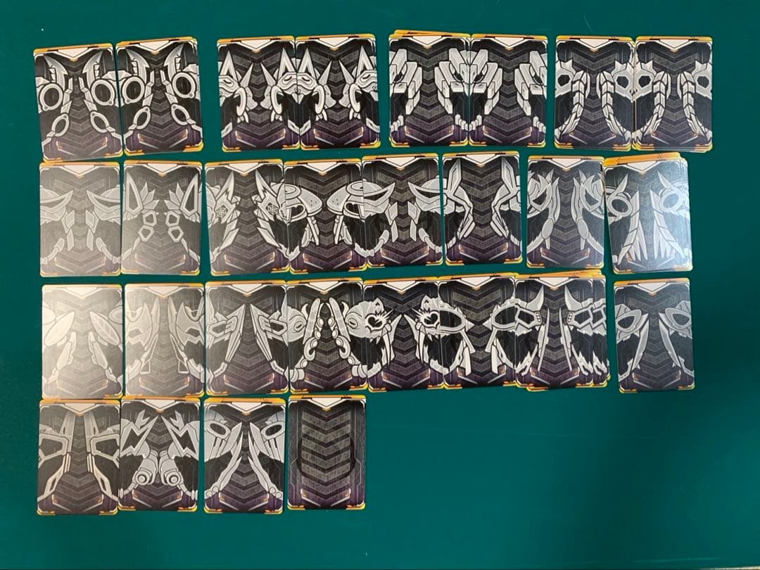 画面ライダーガッチャード　ライドケミートレカセット　カード100枚以上　引退品