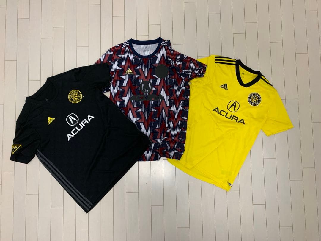 希少　メジャーリーグサッカー　 コロンバス・クルー ユニフォーム 3点セット