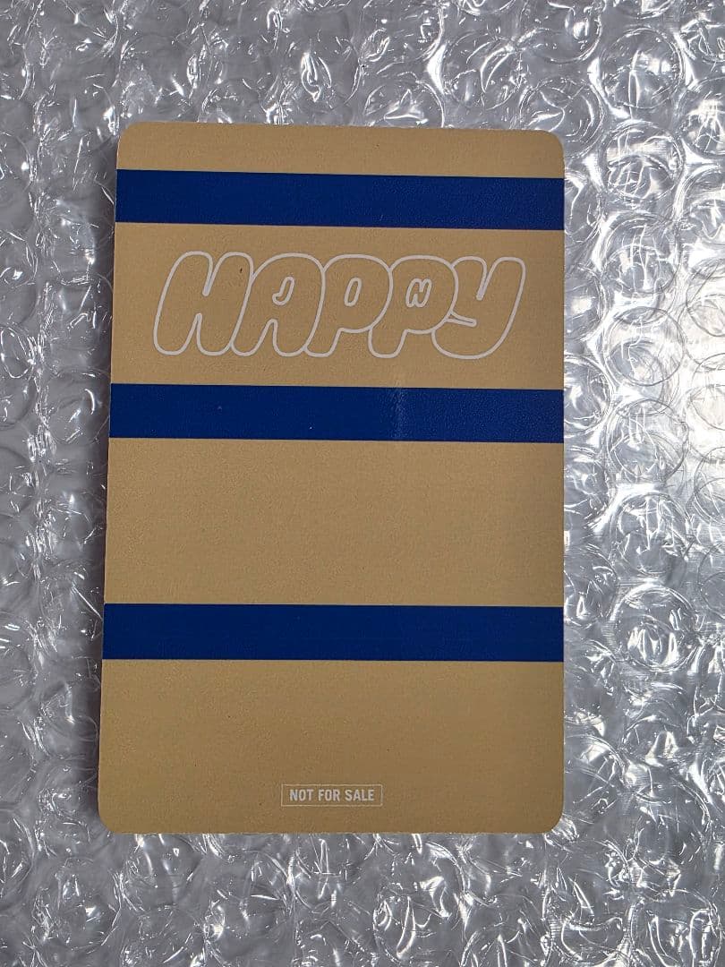 BTS ジン Happy LINE MUSIC当選トレカ