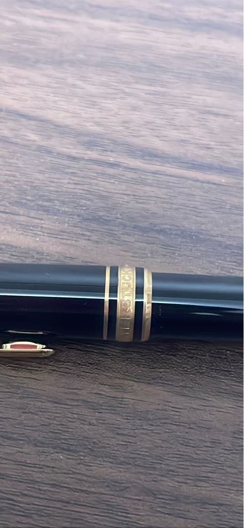 MONT BLANC 黒 万年筆 専用ケース付き