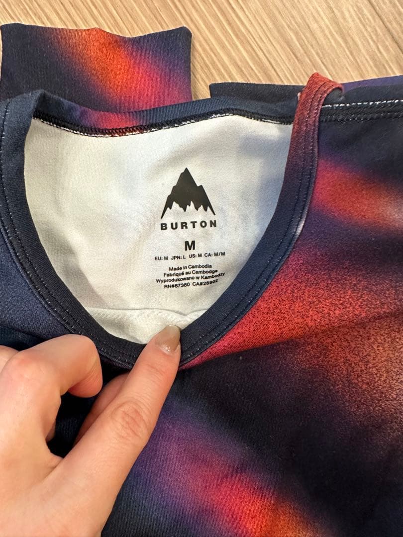 Burton ミッドウェイト　ベースレイヤー　セット　レディース