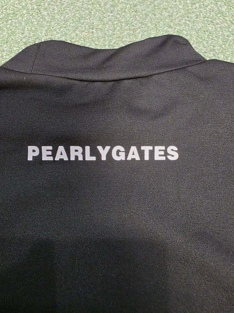 初売値下❤　PEARLY GATES ブラック長袖シャツ　裏起毛冬用　6号XL