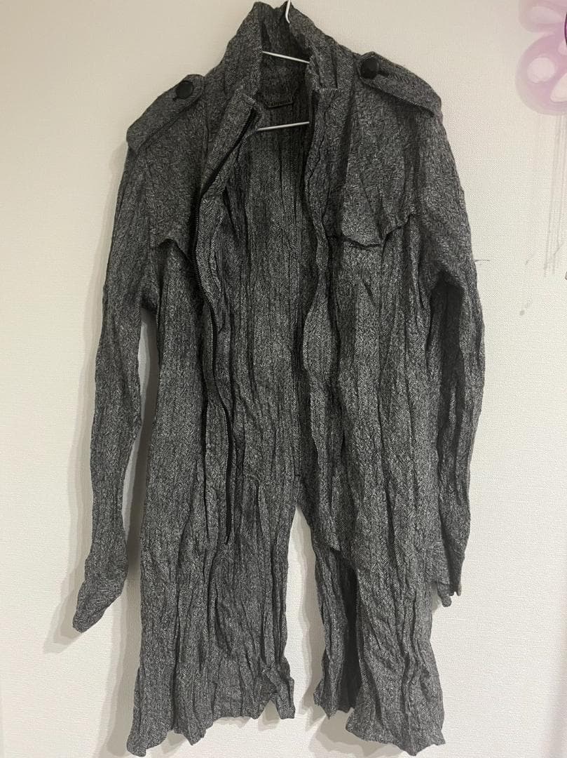 ★Mr.Children桜井着★kiryuyrikシワ加工シャツジャケット★