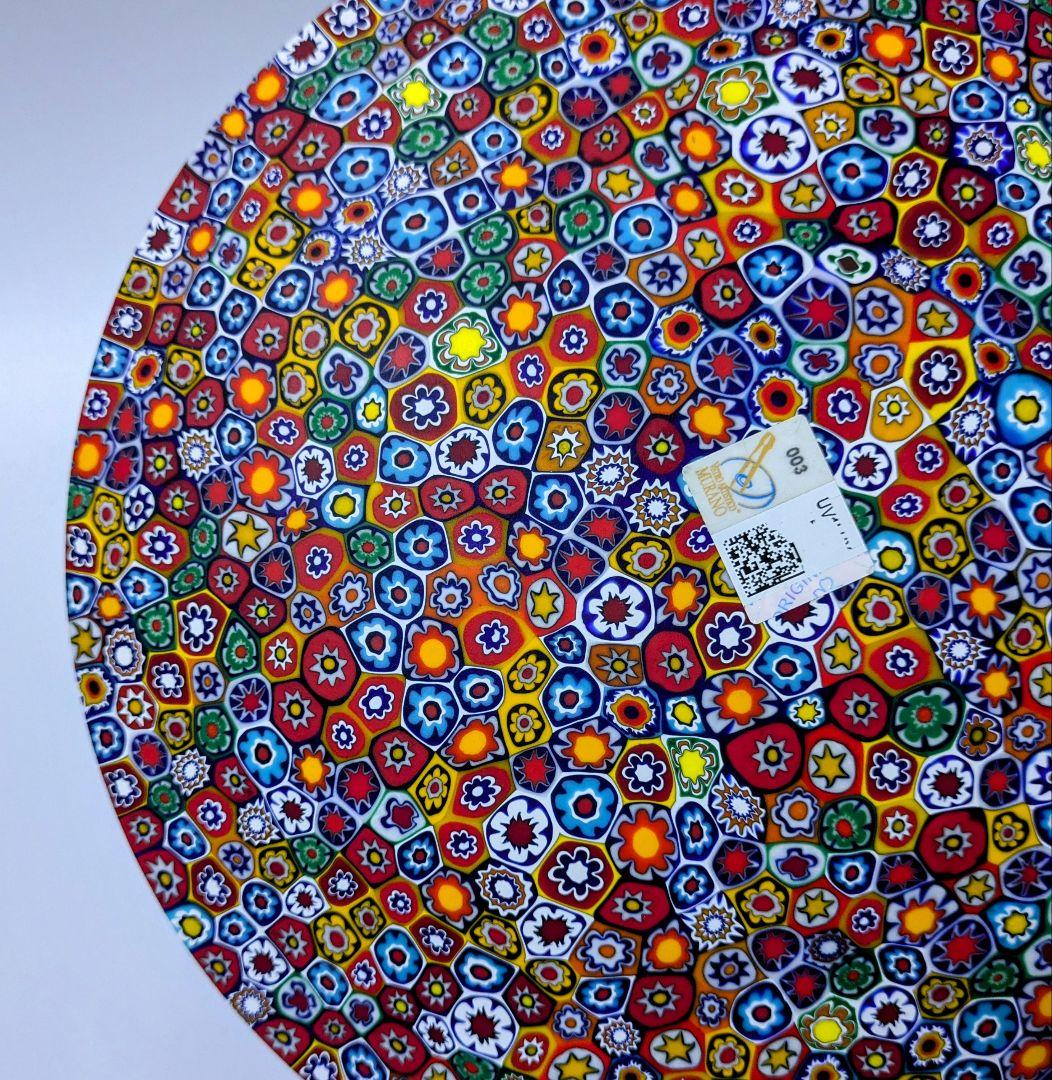 ベネチアングラス　ミルフィオリ　ムラーノ エルコーレモレッティ　ベネチアンガラス