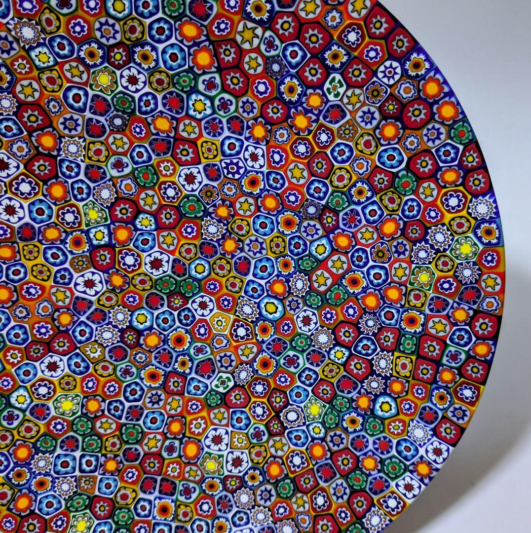 ベネチアングラス　ミルフィオリ　ムラーノ エルコーレモレッティ　ベネチアンガラス