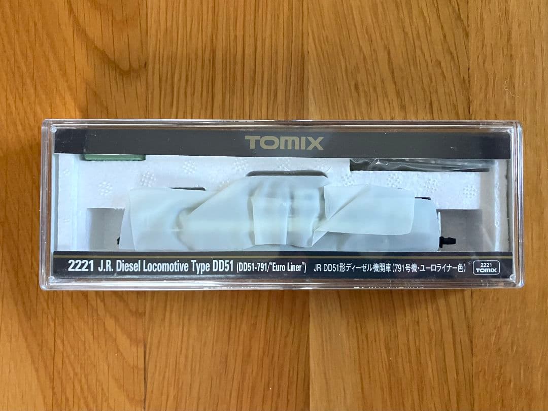 TOMIX Nゲージ 2221 DD51形 (791号機・ユーロライナー色)