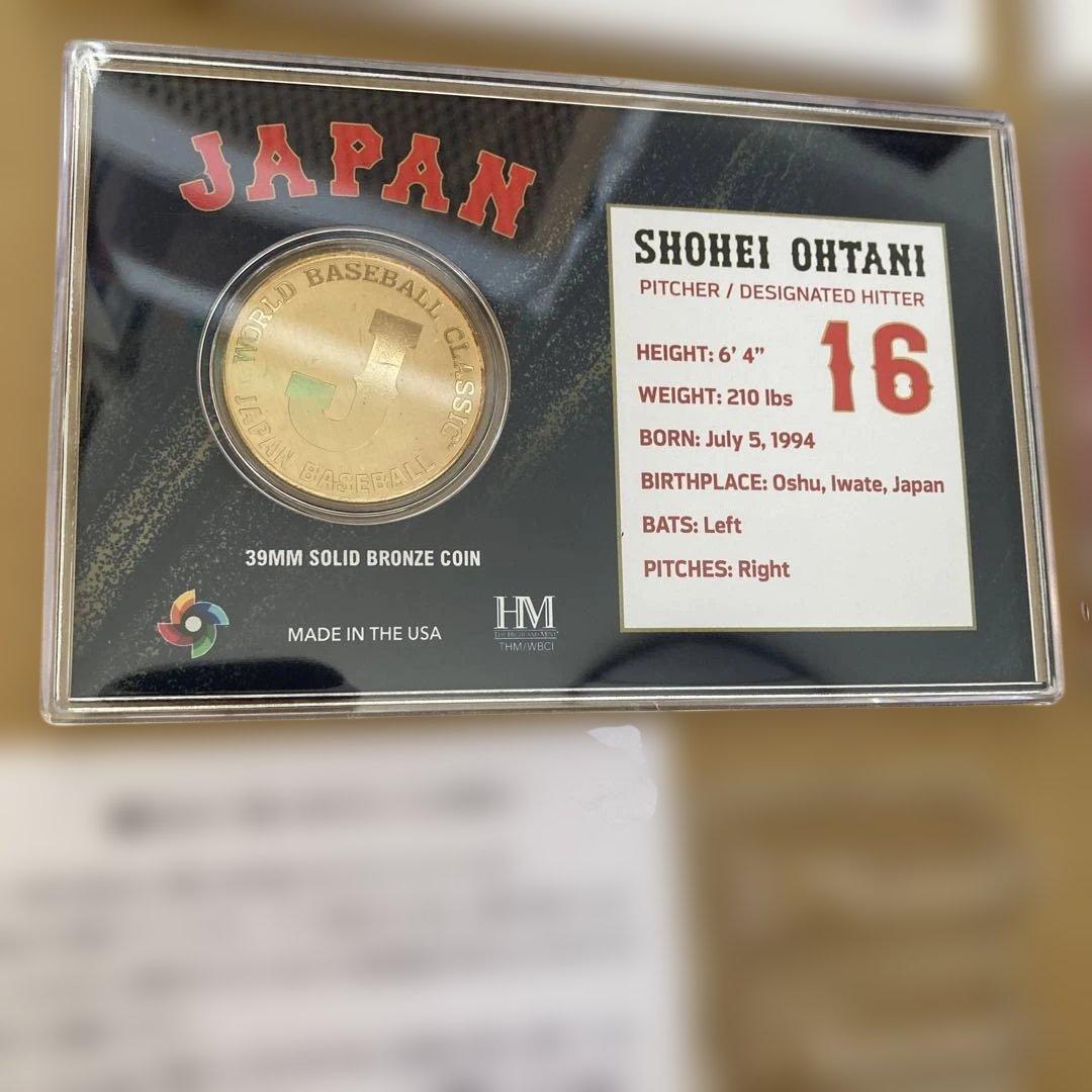 ワールド・ベースボール・クラシック エンゼルス　大谷翔平　記念カード