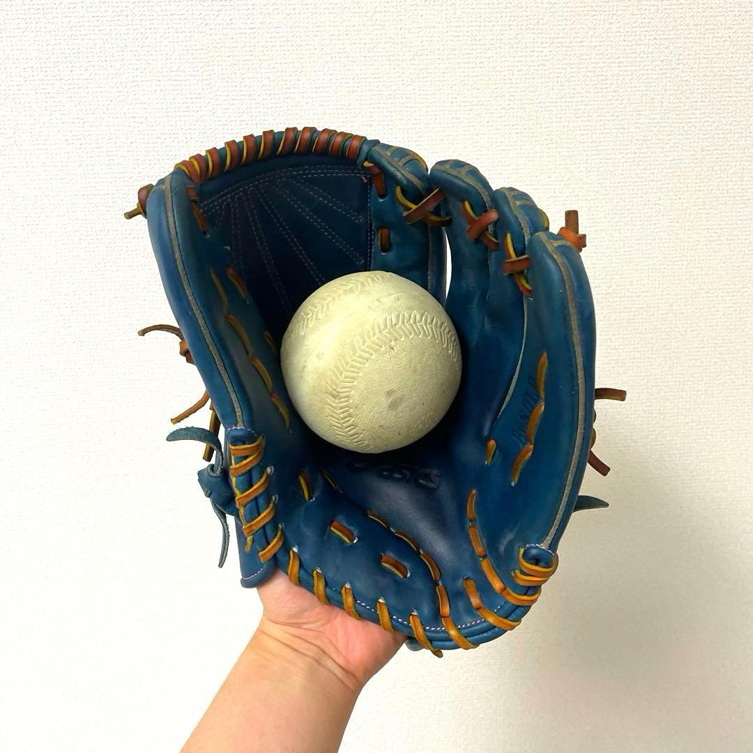 036 アシックス ゴールドステージ 型抜群 即戦力 ソフトボール 投手グローブ