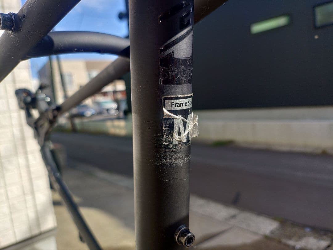 GT アグレッサーMサイズ MTB フレームセット アルミ6061 27.5㌅